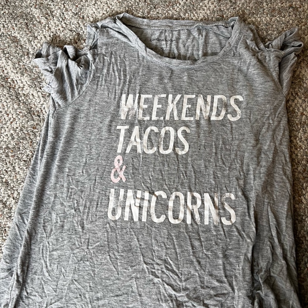 Unicorn and tacos! Message me on Micaela Satterfield horse pfp! Cashapp only